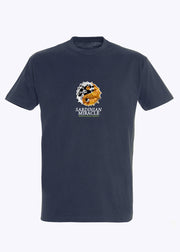 Nuova t-shirt Sardinian Miracle Logo "Casadina" frontale stampato.
