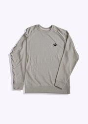 Diamond Crew Neck French Terry Sweatshirt
