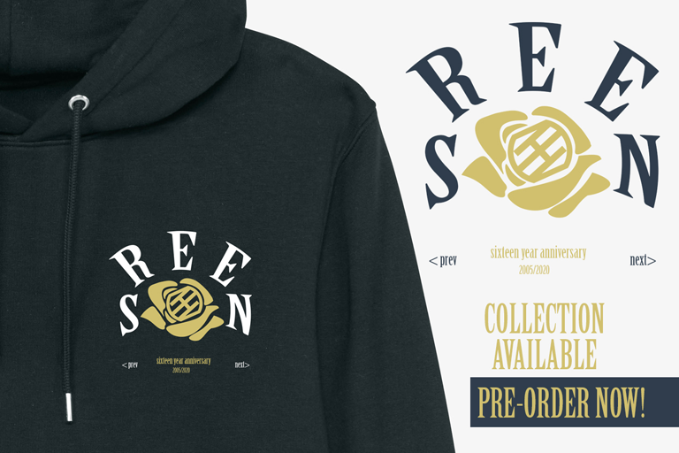 Reeson 16 Year Anniversary "Rose Logo" Collection